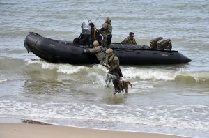 International K9 day op het strand van Koksijde